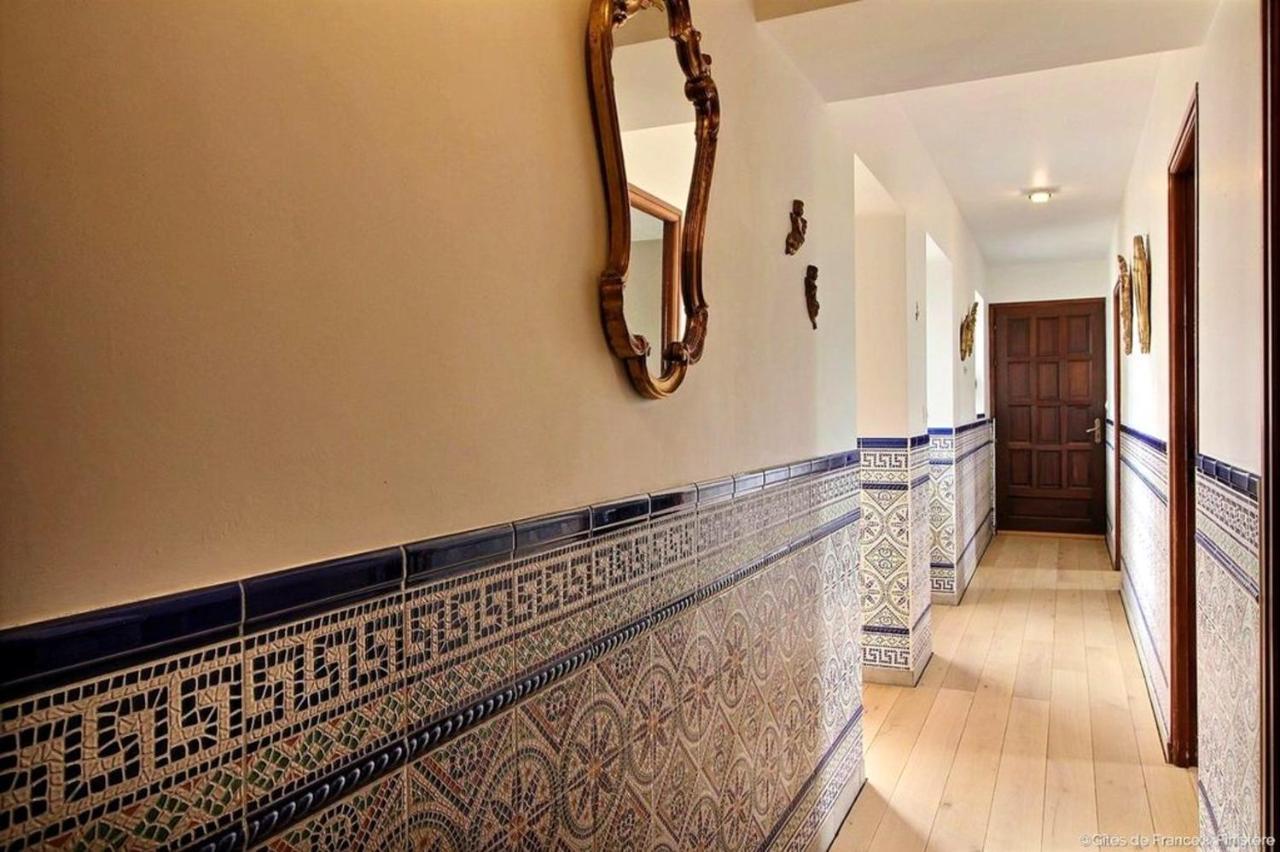 Maison de 6 chambres avec jacuzzi jardin amenage et wifi a Plougonven Extérieur photo